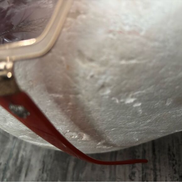 VERSACE vintage sunglasses open lens glasses squared frames 2044 accessory y2k - Picture 10 of 12